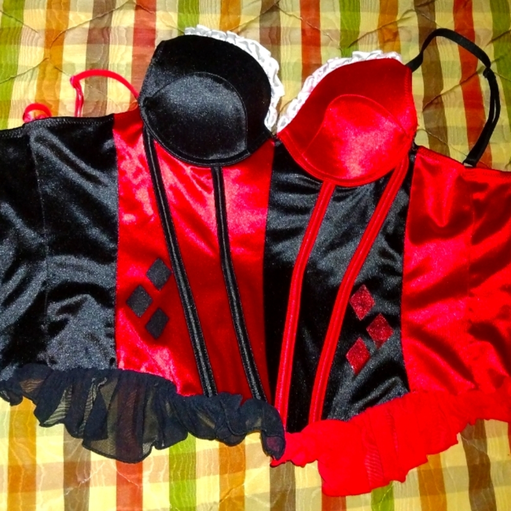Harley Quinn size small corset